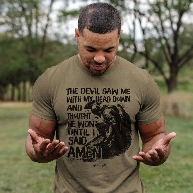 "Hutaco Christian Amen T-Shirt – Faith & Belief Collection" - Image 5