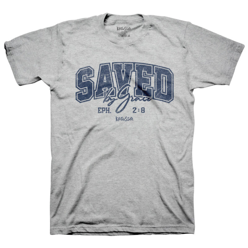 "Hutaco Christian Saved by Grace T-Shirt – Faith & Grace Collection"