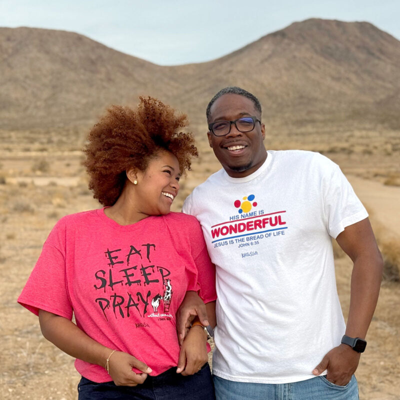 "Hutaco Christian Eat, Sleep, Pray T-Shirt – Faith & Prayer Collection" - Image 4