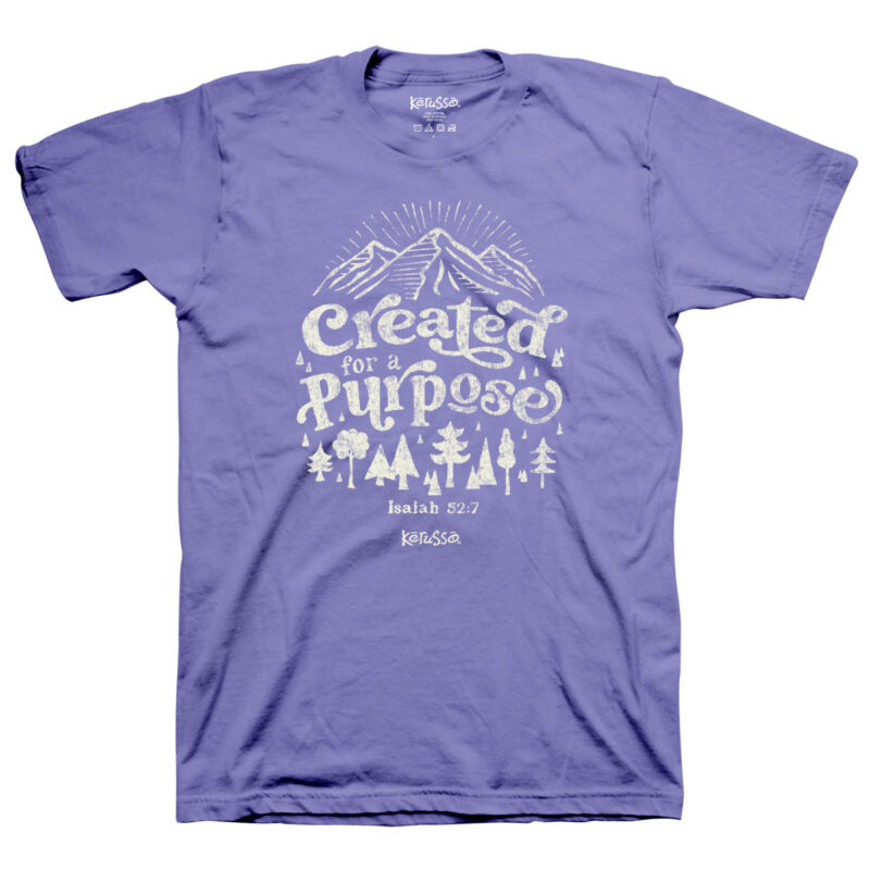 "Hutaco Women’s Created Isaiah 52:7 T-Shirt – Bible Verse Collection"