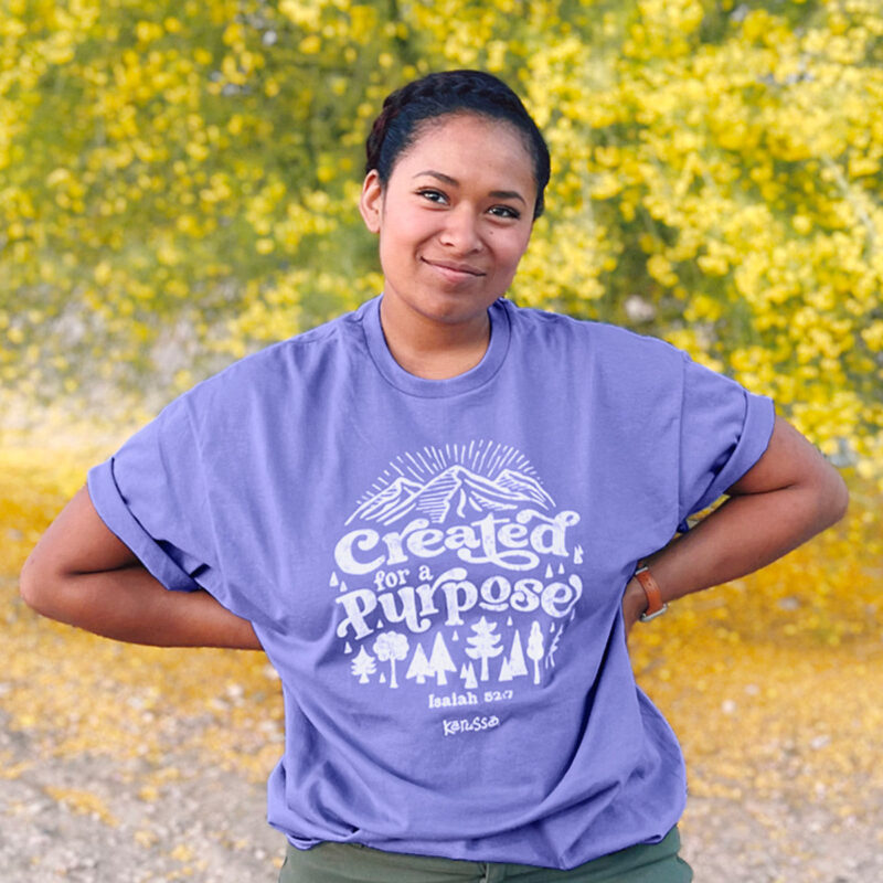 "Hutaco Women’s Created Isaiah 52:7 T-Shirt – Bible Verse Collection" - Image 5