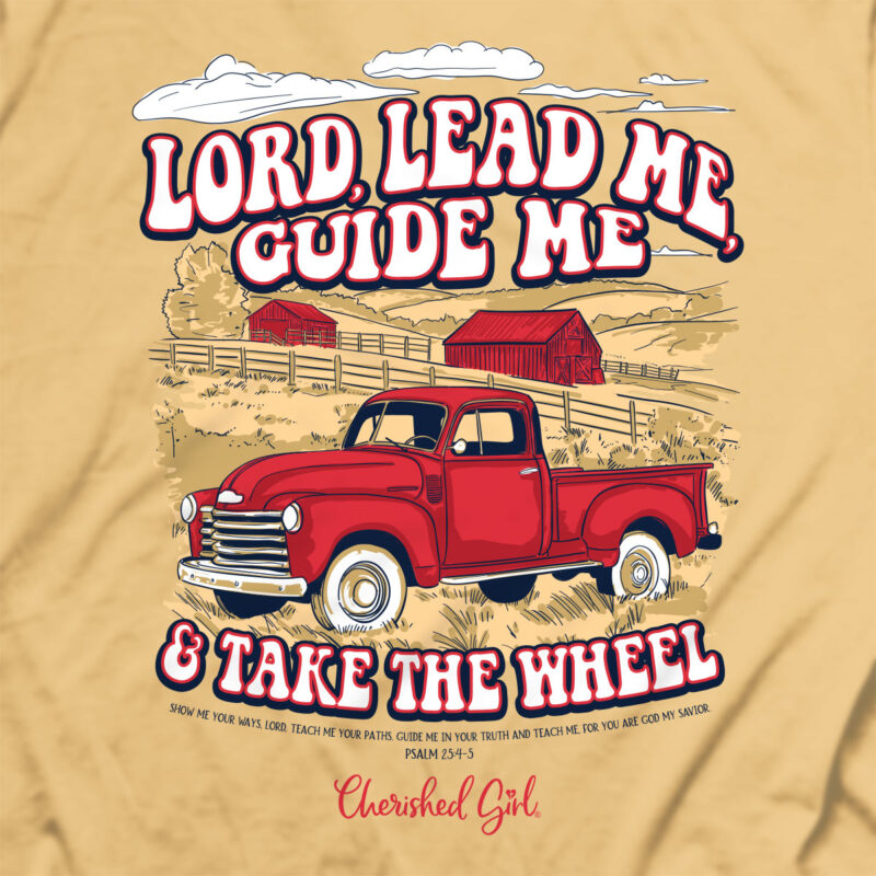 "Hutaco Women's Lead Me T-Shirt – Cherished Faith Collection" - Image 4