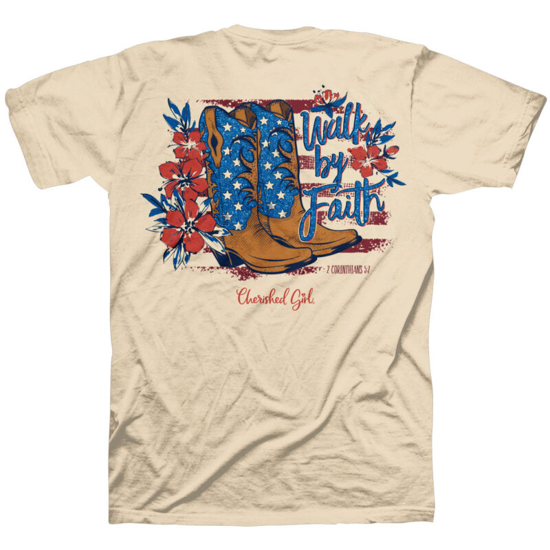 "Hutaco Women’s Boots T-Shirt – Cherished Girl Collection"