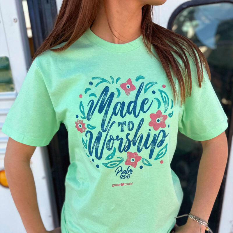 "Hutaco Women’s Worship T-Shirt – Grace & Truth Collection" - Image 5