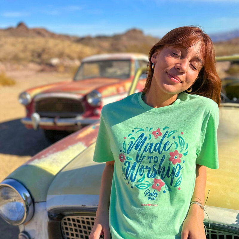 "Hutaco Women’s Worship T-Shirt – Grace & Truth Collection" - Image 6