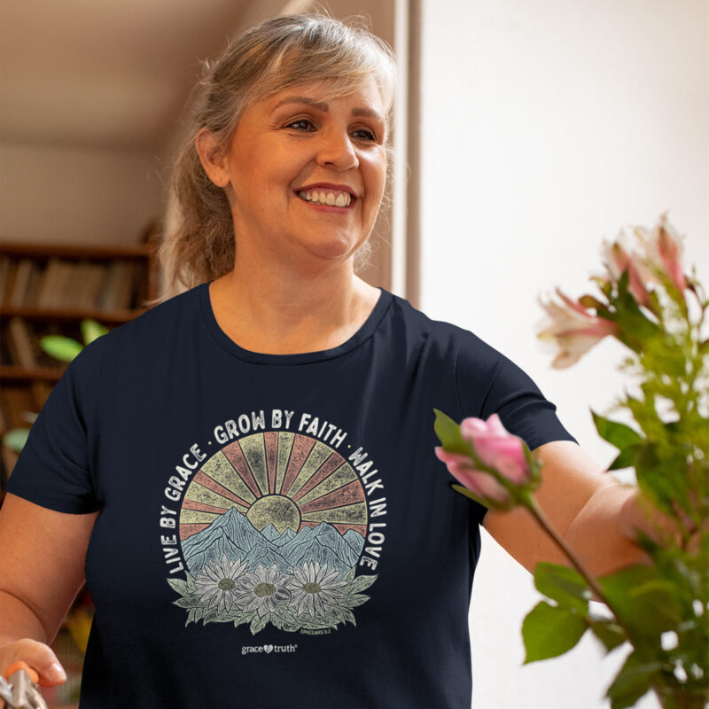 "Hutaco Women’s Grace T-Shirt – Grace & Truth Collection" - Image 5