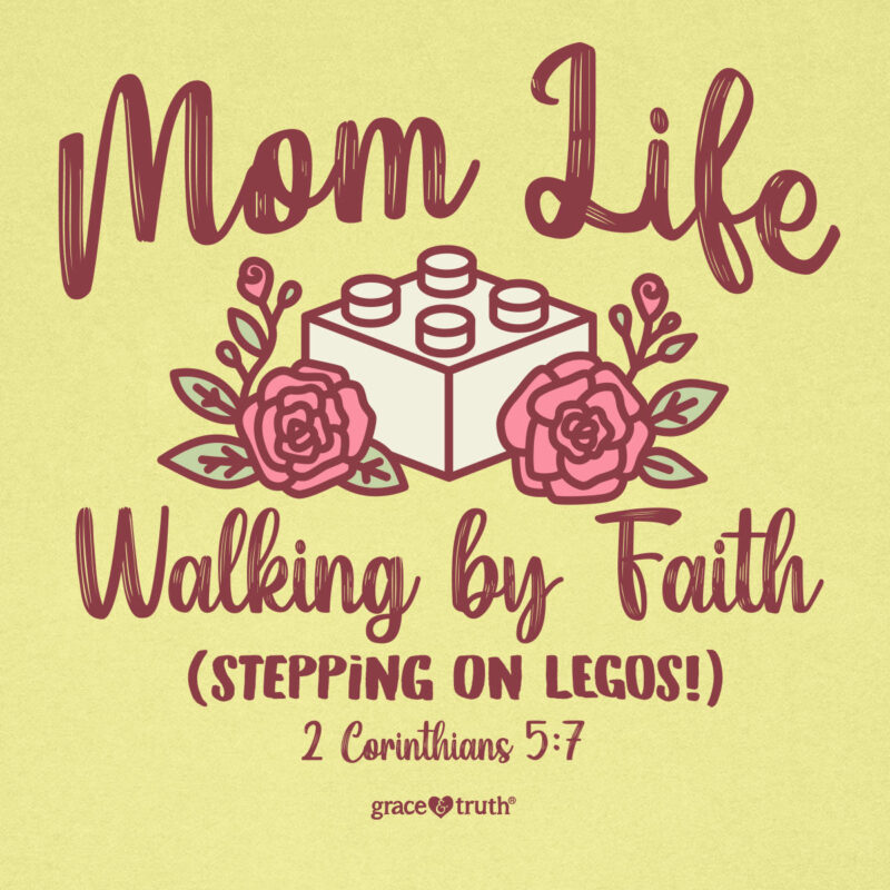 "Hutaco Women’s Mom T-Shirt – Grace & Truth Collection" - Image 2