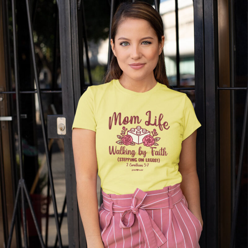 "Hutaco Women’s Mom T-Shirt – Grace & Truth Collection" - Image 3