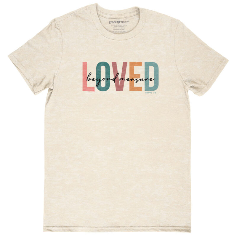 "Hutaco Women’s Loved T-Shirt – Grace & Truth Collection"