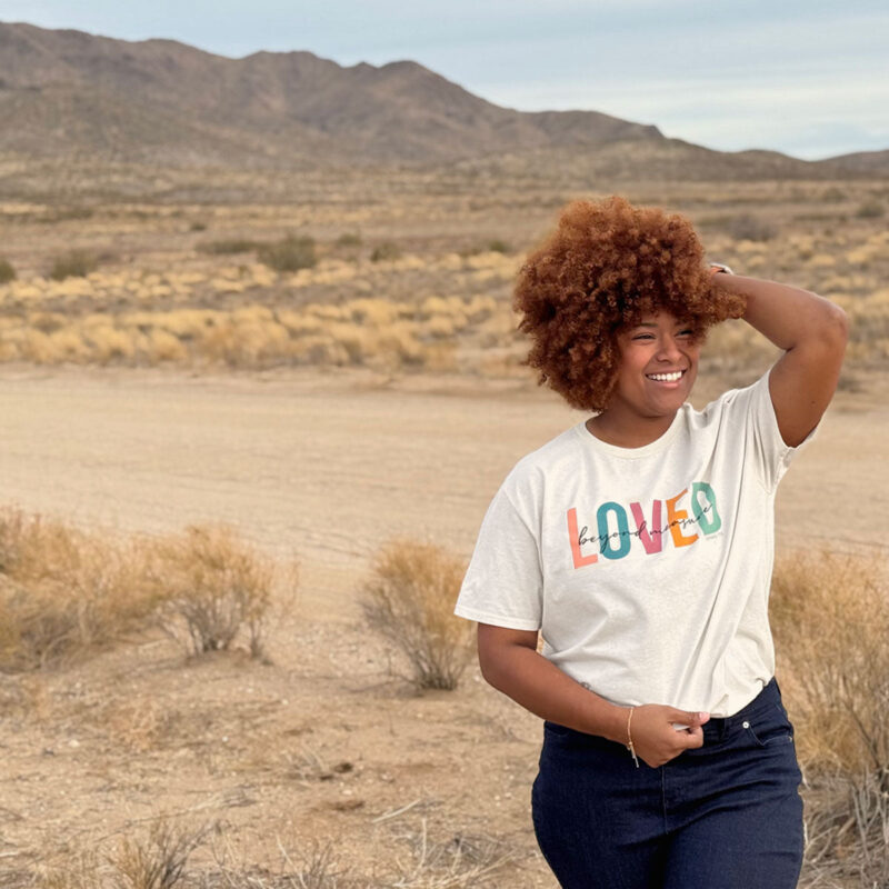 "Hutaco Women’s Loved T-Shirt – Grace & Truth Collection" - Image 3