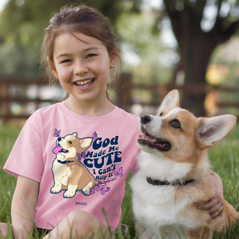 "Hutaco Kids Puppy T-Shirt – Joyful Hearts Collection" - Image 3