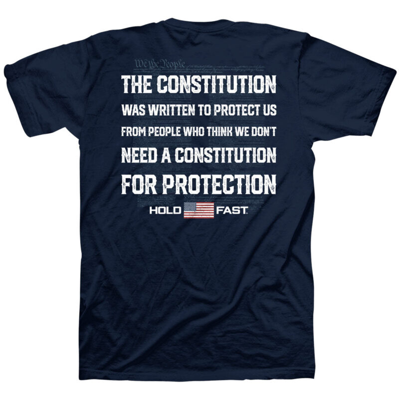 "Hutaco Men’s Constitution T-Shirt – HOLD FAST Collection"