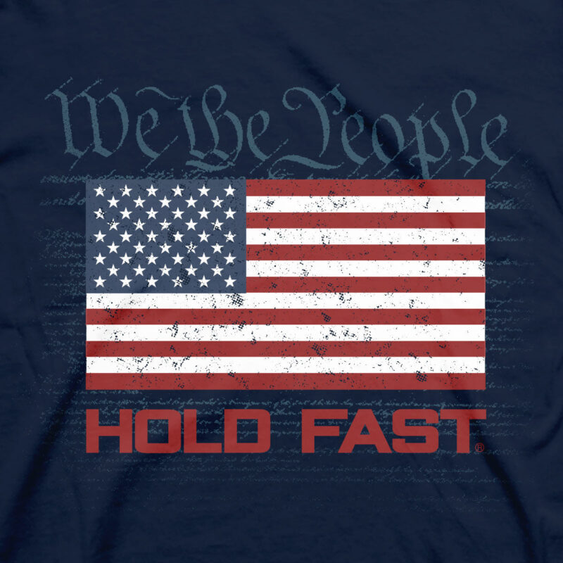 "Hutaco Men’s Constitution T-Shirt – HOLD FAST Collection" - Image 5