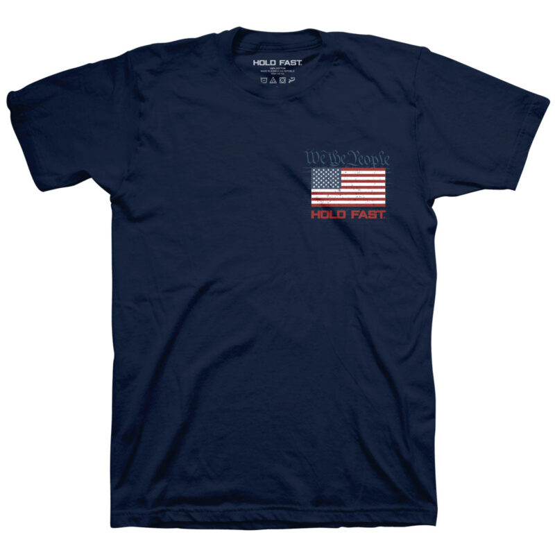 "Hutaco Men’s Constitution T-Shirt – HOLD FAST Collection" - Image 2