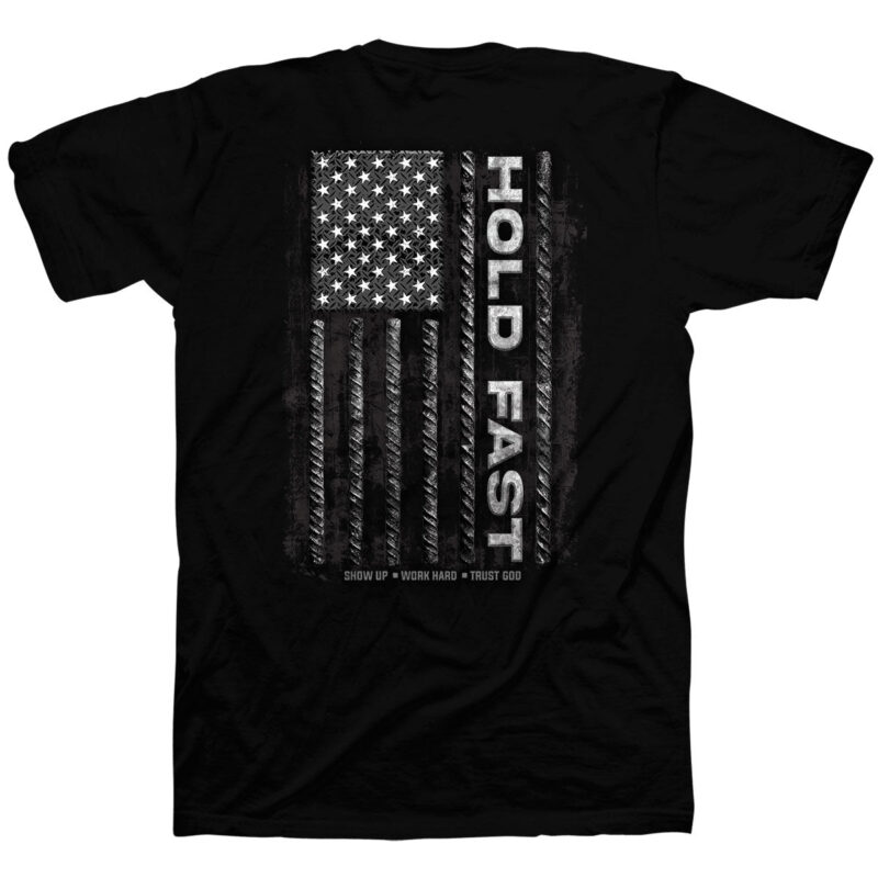 "Hutaco Men’s Rebar Flag T-Shirt – HOLD FAST Collection"